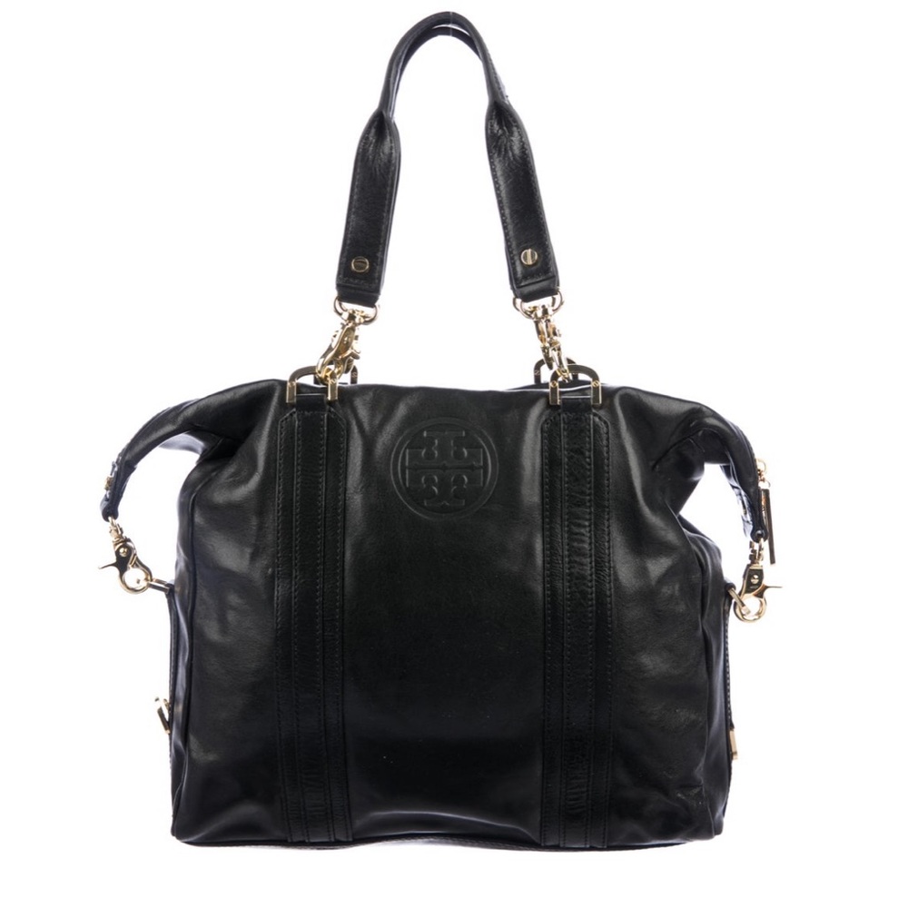 Tory Burch Smooth Leather Tote - Picture 1 of 5